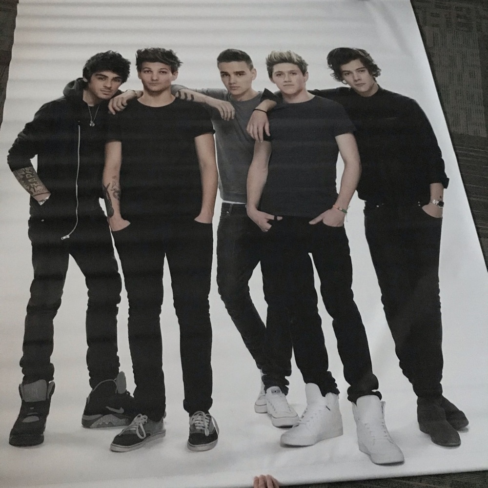 RARE Life Size One Direction Poster